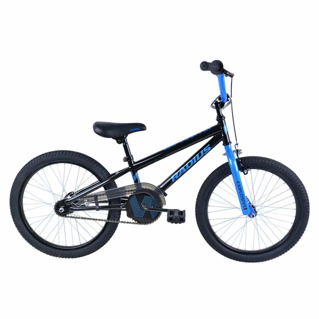 Radius Explosive Mini 20" Kids Bike Gloss Black/Blue 1 Radius Explosive Mini 20" Kids Bike Gloss Black/Blue