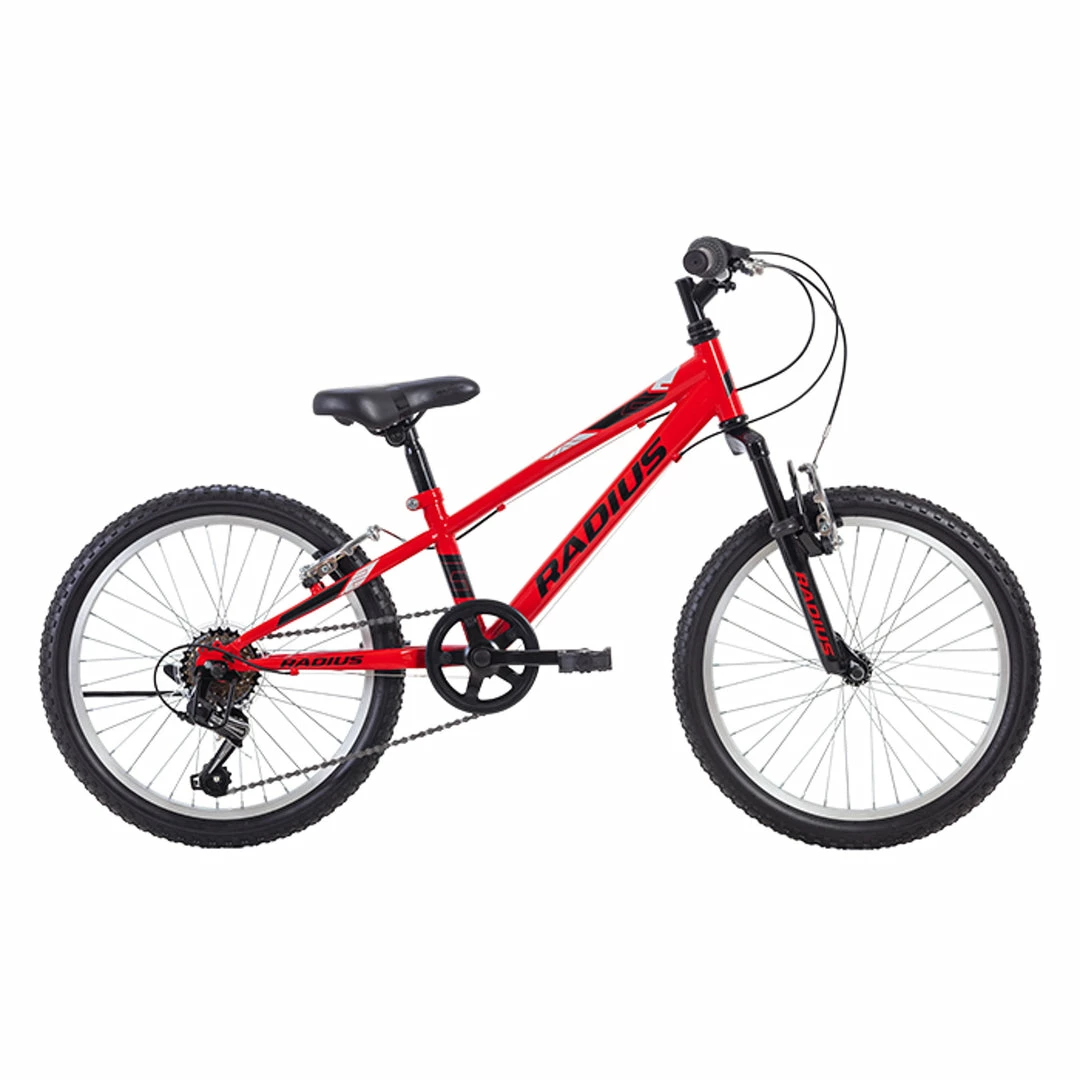 Radius Toughrunner 20" Kids Mountain Bike Red/Black/Silver 1 Radius Toughrunner 20" Kids Mountain Bike Red/Black/Silver