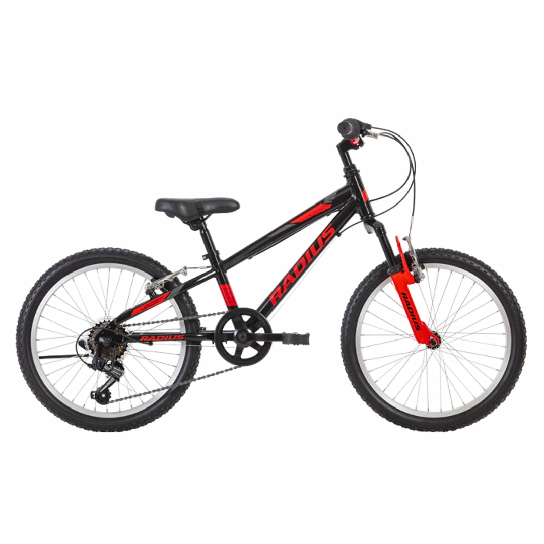Radius Trailraiser AL 20" Kids Bike Black/Red 1 Radius Trailraiser AL 20" Kids Bike Black/Red