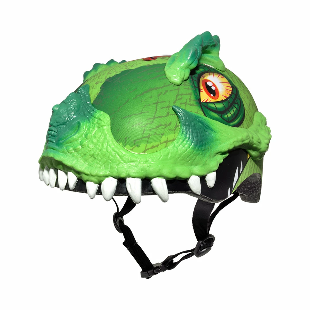 C-Preme Helmets Raskullz T-Rex Awesome Green Child Helmet 1 C-Preme Helmets Raskullz T-Rex Awesome Green Child Helmet