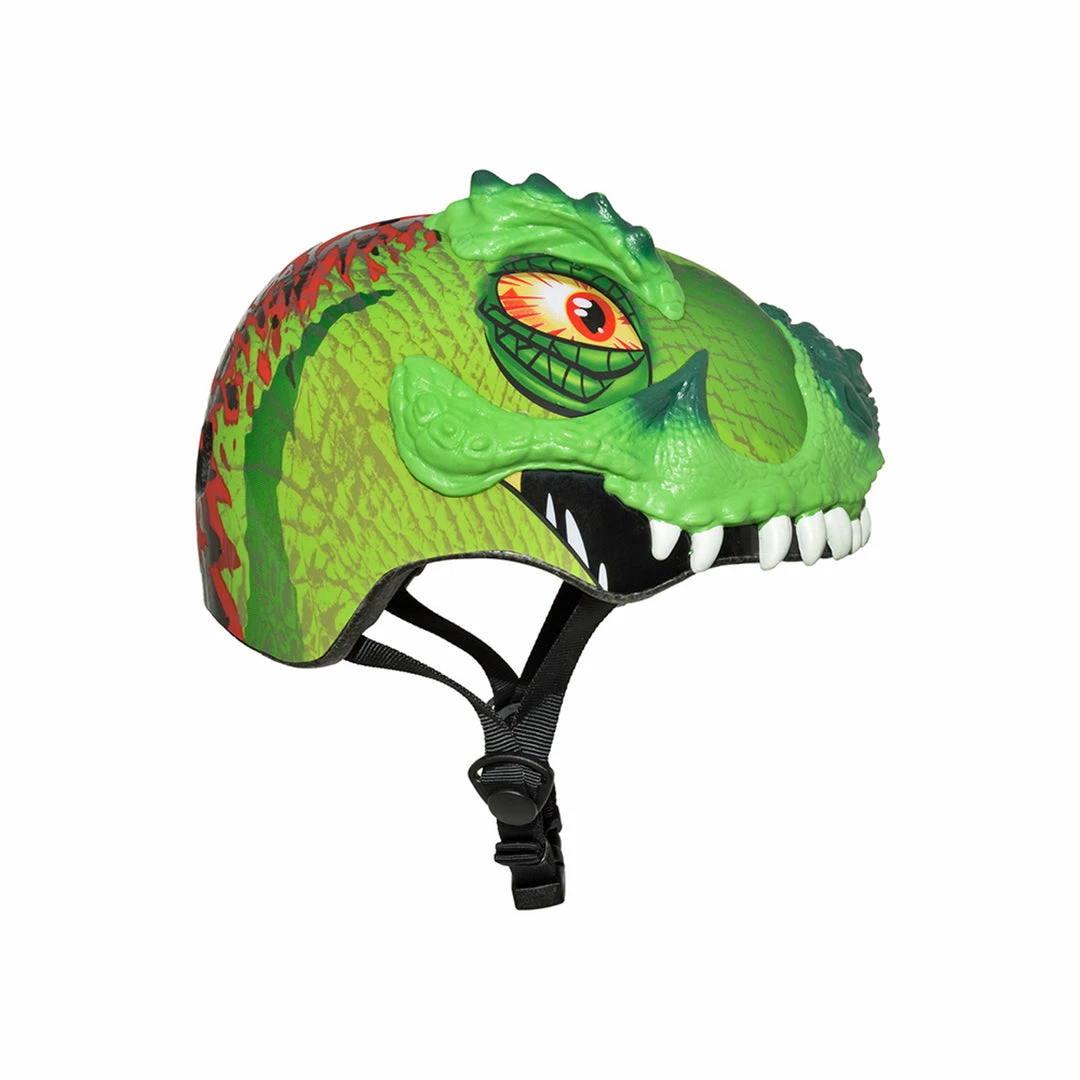 C-Preme Helmets Raskullz T-Rex Awesome Green Child Helmet 3 C-Preme Helmets Raskullz T-Rex Awesome Green Child Helmet
