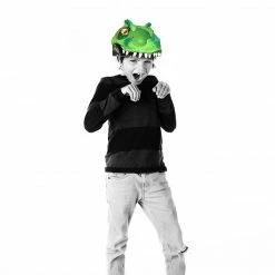 C-Preme Helmets Raskullz T-Rex Awesome Green Child Helmet 9 C-Preme Helmets Raskullz T-Rex Awesome Green Child Helmet
