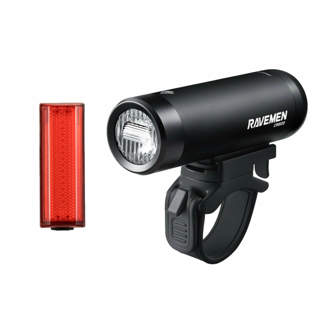 Bike Essentials Ravemen CR500 & TR20 Front And Rear Light Set 1 Bike Essentials Ravemen CR500 & TR20 Front And Rear Light Set