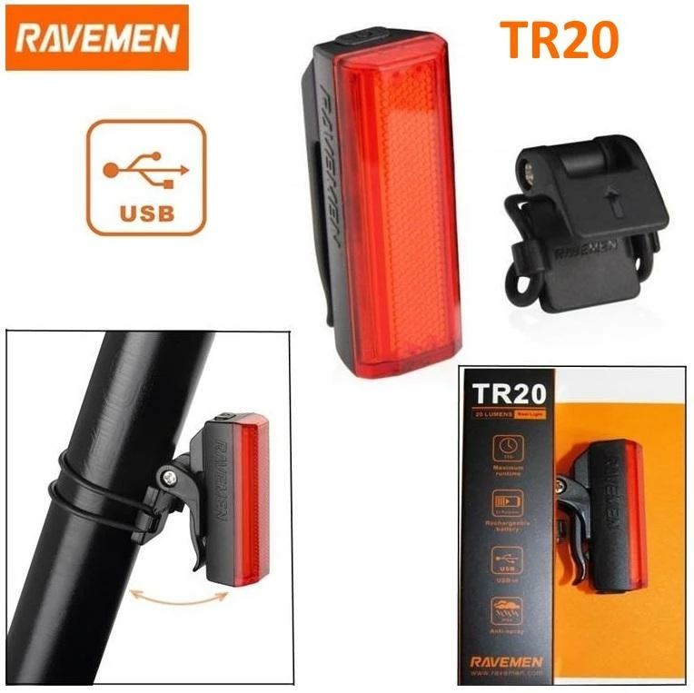 Ravemen TR20 USB Rear Light 2 Ravemen TR20 USB Rear Light