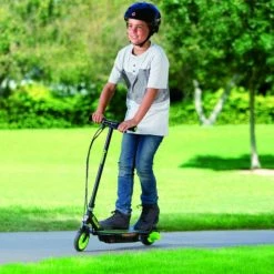 Razor PowerCore E90 Kids Electric Scooter Green Scooters 6 Razor PowerCore E90 Kids Electric Scooter Green Scooters