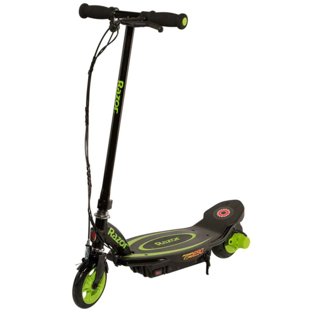 Razor PowerCore E90 Kids Electric Scooter Green Scooters 1 Razor PowerCore E90 Kids Electric Scooter Green Scooters