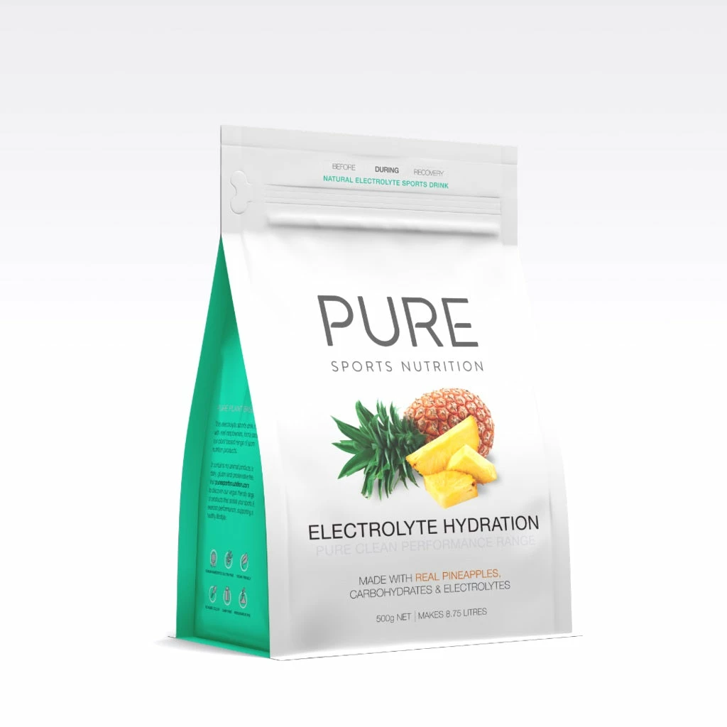 Accessories PURE Electrolyte Hydration Pouch Pineapple 500g 1 Accessories PURE Electrolyte Hydration Pouch Pineapple 500g