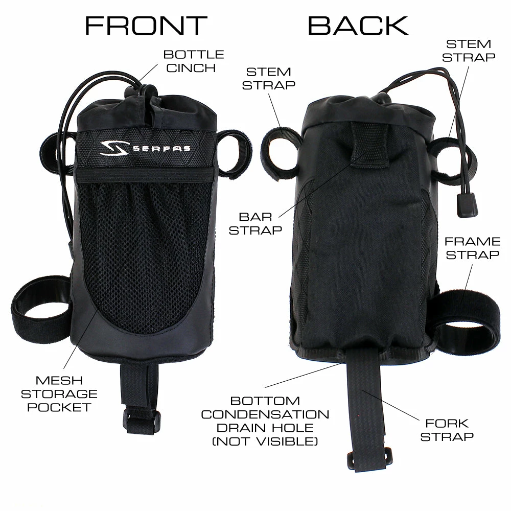 Serfas Bar-Tender Handlebar Bag 7 Serfas Bar-Tender Handlebar Bag