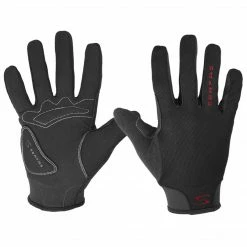 Serfas Men’s Gloves Starter Full Finger Black Apparel