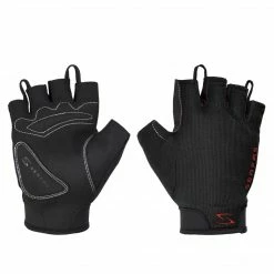 Apparel Serfas Men’s Gloves Starter Short Finger Black