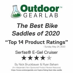 Serfas Saddle E-Gel Cruiser 16 Serfas Saddle E-Gel Cruiser