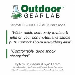 Serfas Saddle E-Gel Cruiser 17 Serfas Saddle E-Gel Cruiser