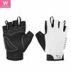 Serfas Women’s Gloves Starter Short Finger White Apparel