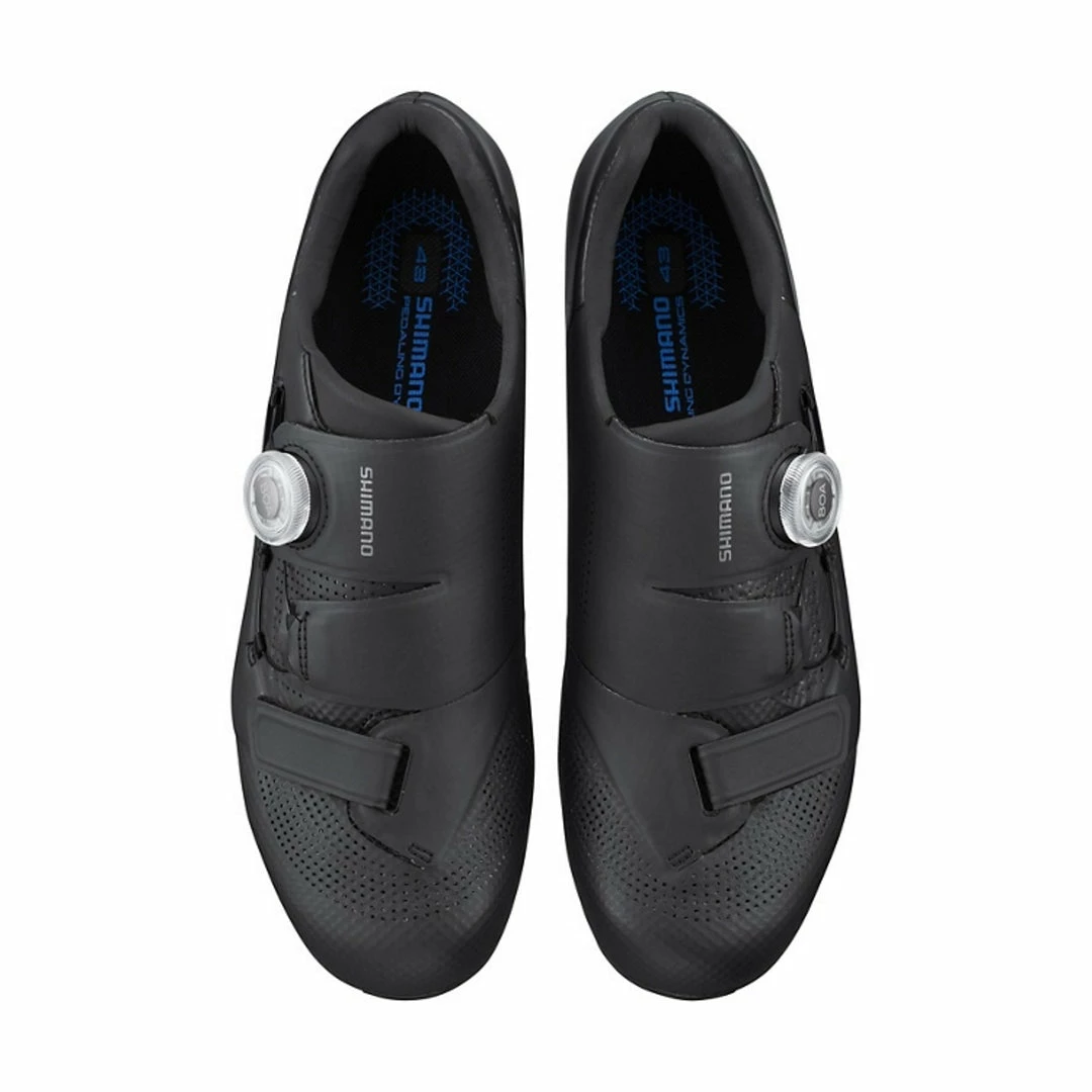 Apparel Shimano Road Shoes SPD-SL RC502 Wide Fit Black 2 Apparel Shimano Road Shoes SPD-SL RC502 Wide Fit Black