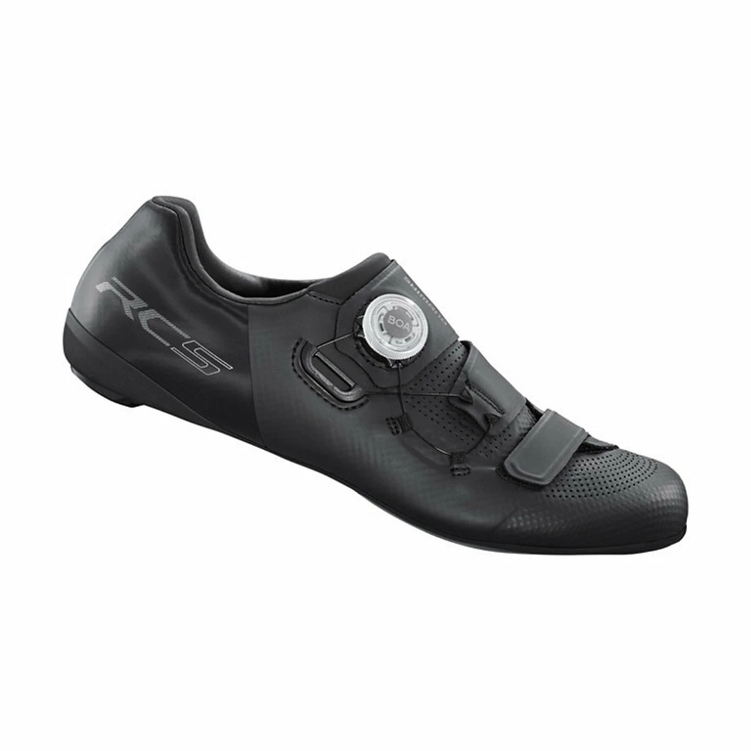 Apparel Shimano Road Shoes SPD-SL RC502 Wide Fit Black 1 Apparel Shimano Road Shoes SPD-SL RC502 Wide Fit Black