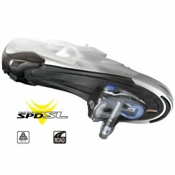 Parts & Maintenance Shimano SPD-SL Pedals PD-RS500 Road Black