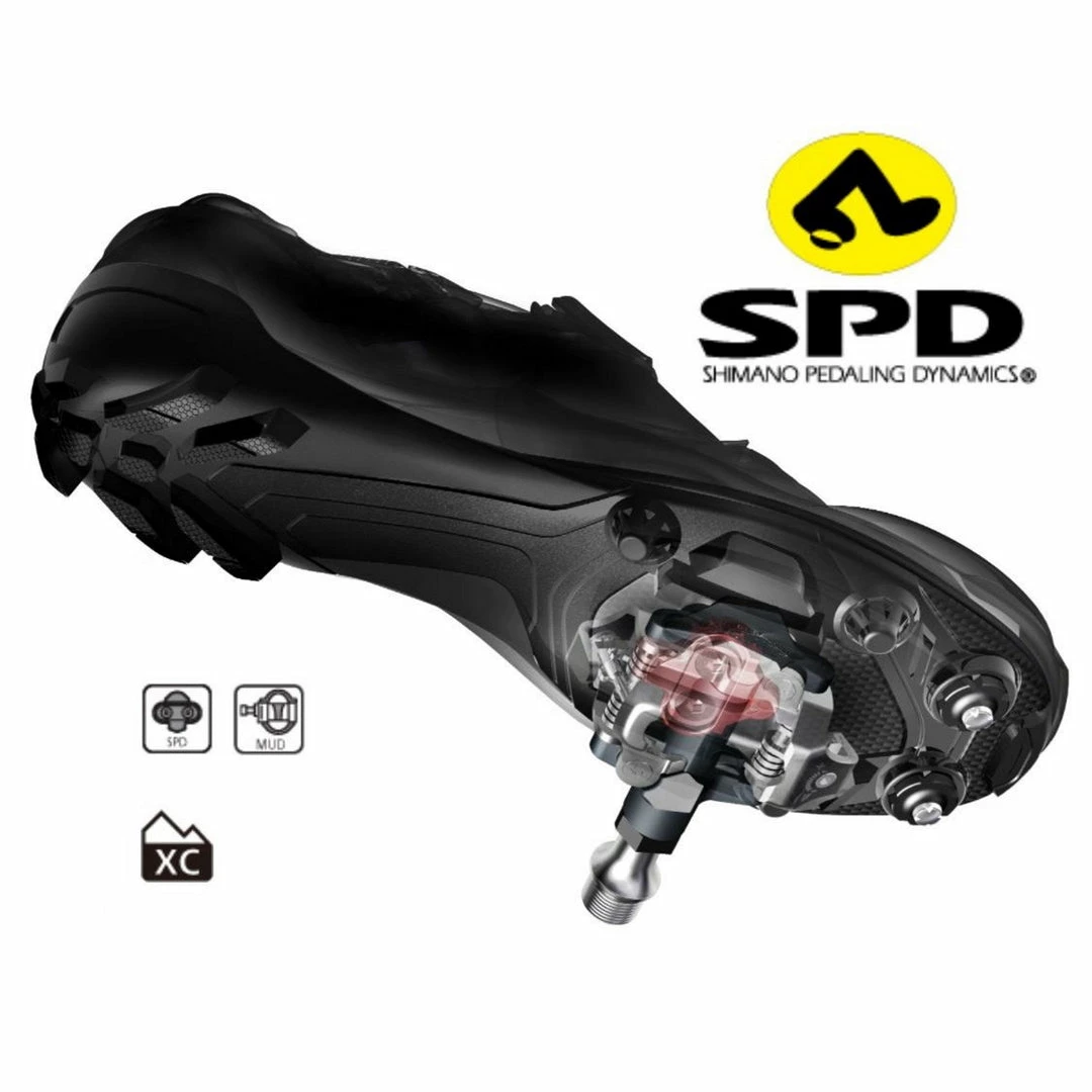 Shimano SPD Pedals PD-M520 Alivio Cross Country Black 2 Shimano SPD Pedals PD-M520 Alivio Cross Country Black