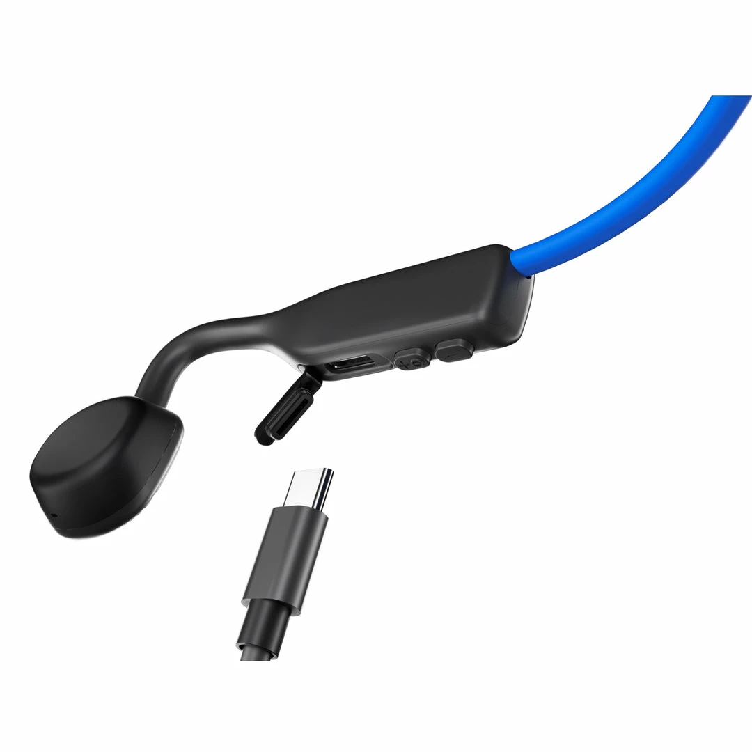 Shokz OpenMove Bone Conduction Bluetooth Headphones Blue 10 Shokz OpenMove Bone Conduction Bluetooth Headphones Blue