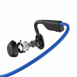 Shokz OpenMove Bone Conduction Bluetooth Headphones Blue 28 Shokz OpenMove Bone Conduction Bluetooth Headphones Blue