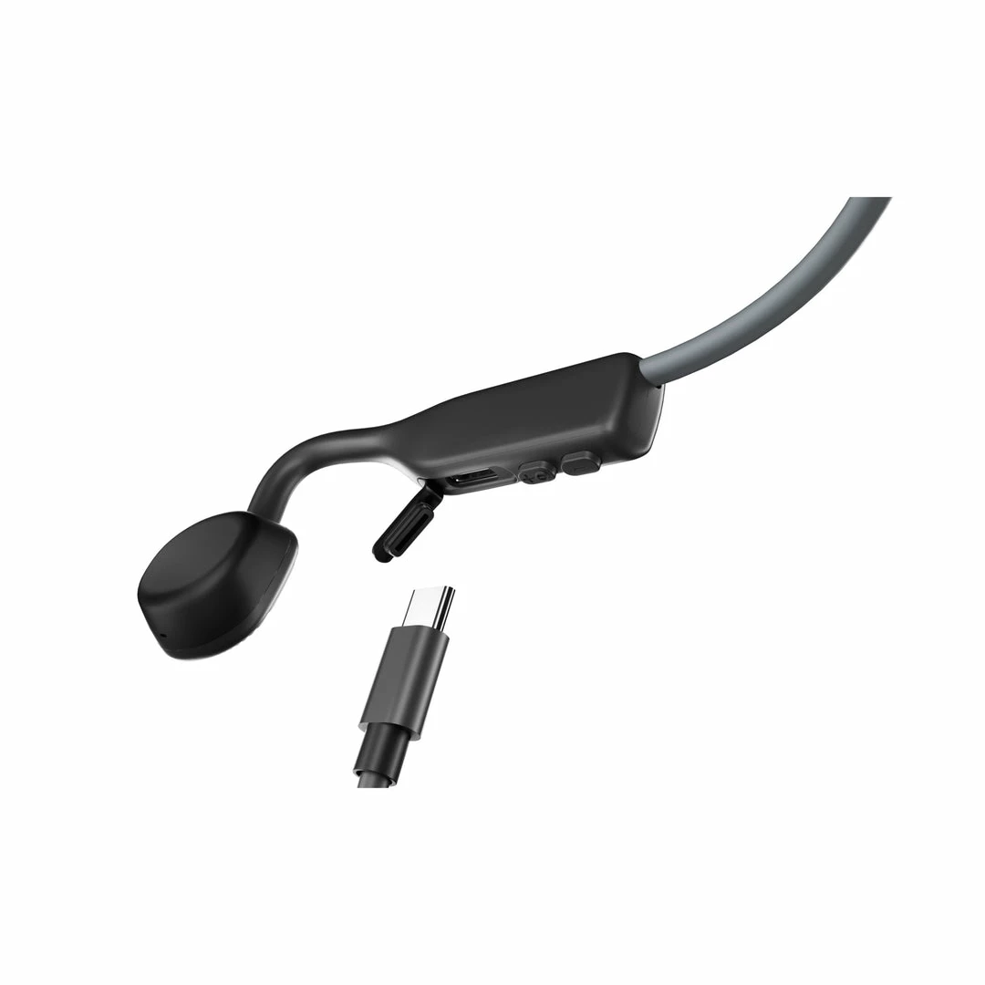 Shokz OpenMove Bone Conduction Bluetooth Headphones Grey 18 Shokz OpenMove Bone Conduction Bluetooth Headphones Grey