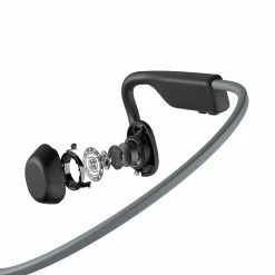 Shokz OpenMove Bone Conduction Bluetooth Headphones Grey 33 Shokz OpenMove Bone Conduction Bluetooth Headphones Grey