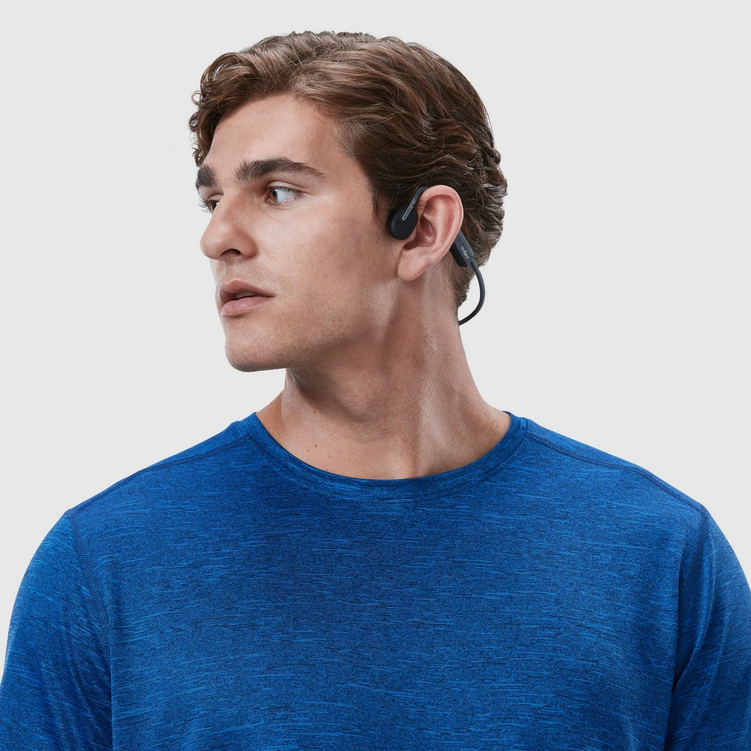 Shokz OpenMove Bone Conduction Bluetooth Headphones Grey 9 Shokz OpenMove Bone Conduction Bluetooth Headphones Grey