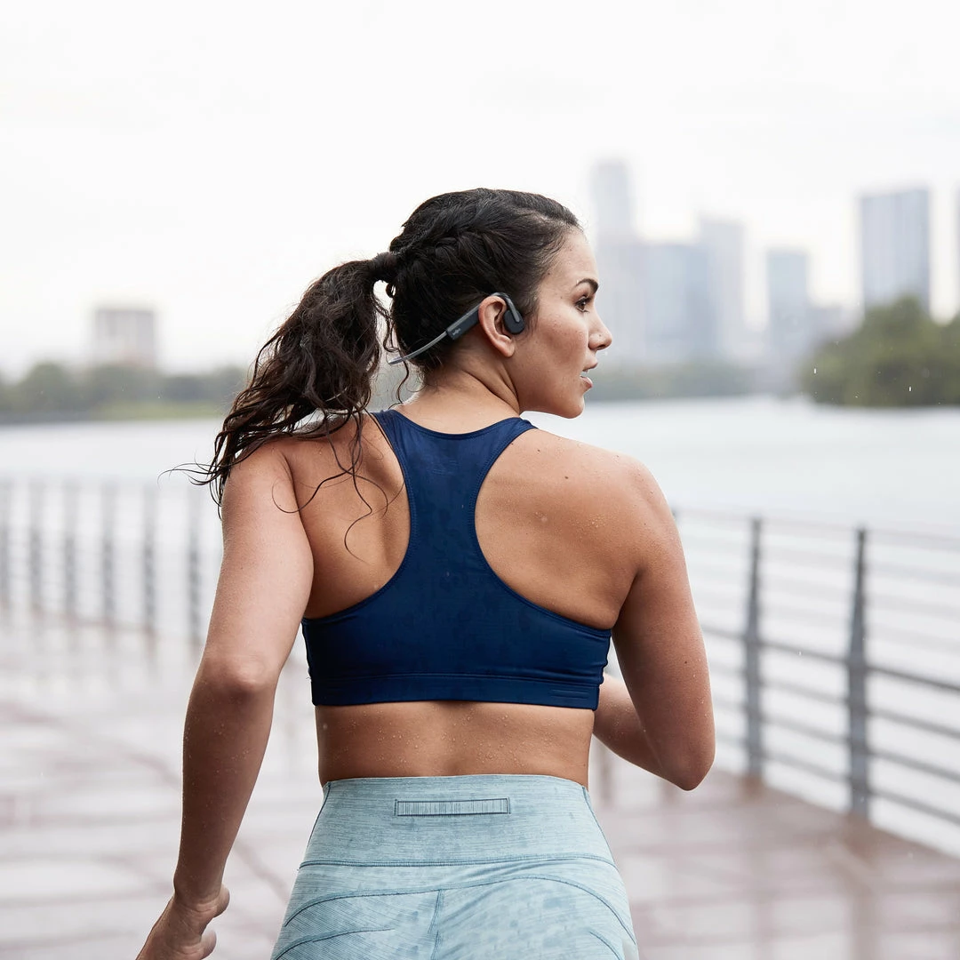 Shokz OpenMove Bone Conduction Bluetooth Headphones Grey 6 Shokz OpenMove Bone Conduction Bluetooth Headphones Grey