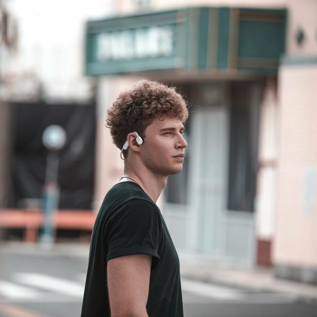 Shokz OpenMove Bone Conduction Bluetooth Headphones White Computers & Electrical 4 Shokz OpenMove Bone Conduction Bluetooth Headphones White Computers & Electrical