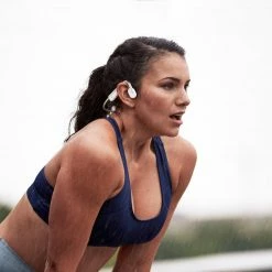 Shokz OpenMove Bone Conduction Bluetooth Headphones White Computers & Electrical 25 Shokz OpenMove Bone Conduction Bluetooth Headphones White Computers & Electrical