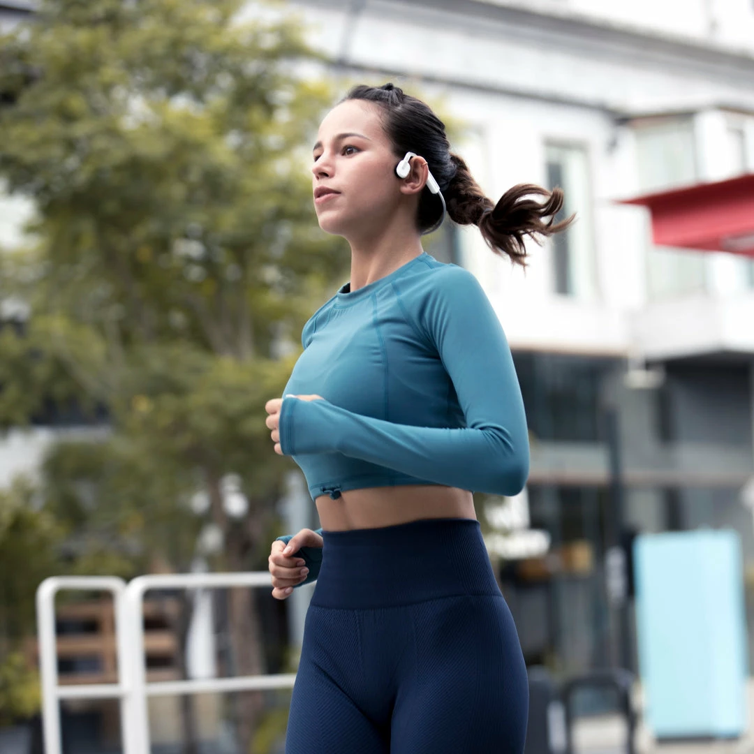 Shokz OpenMove Bone Conduction Bluetooth Headphones White Computers & Electrical 2 Shokz OpenMove Bone Conduction Bluetooth Headphones White Computers & Electrical