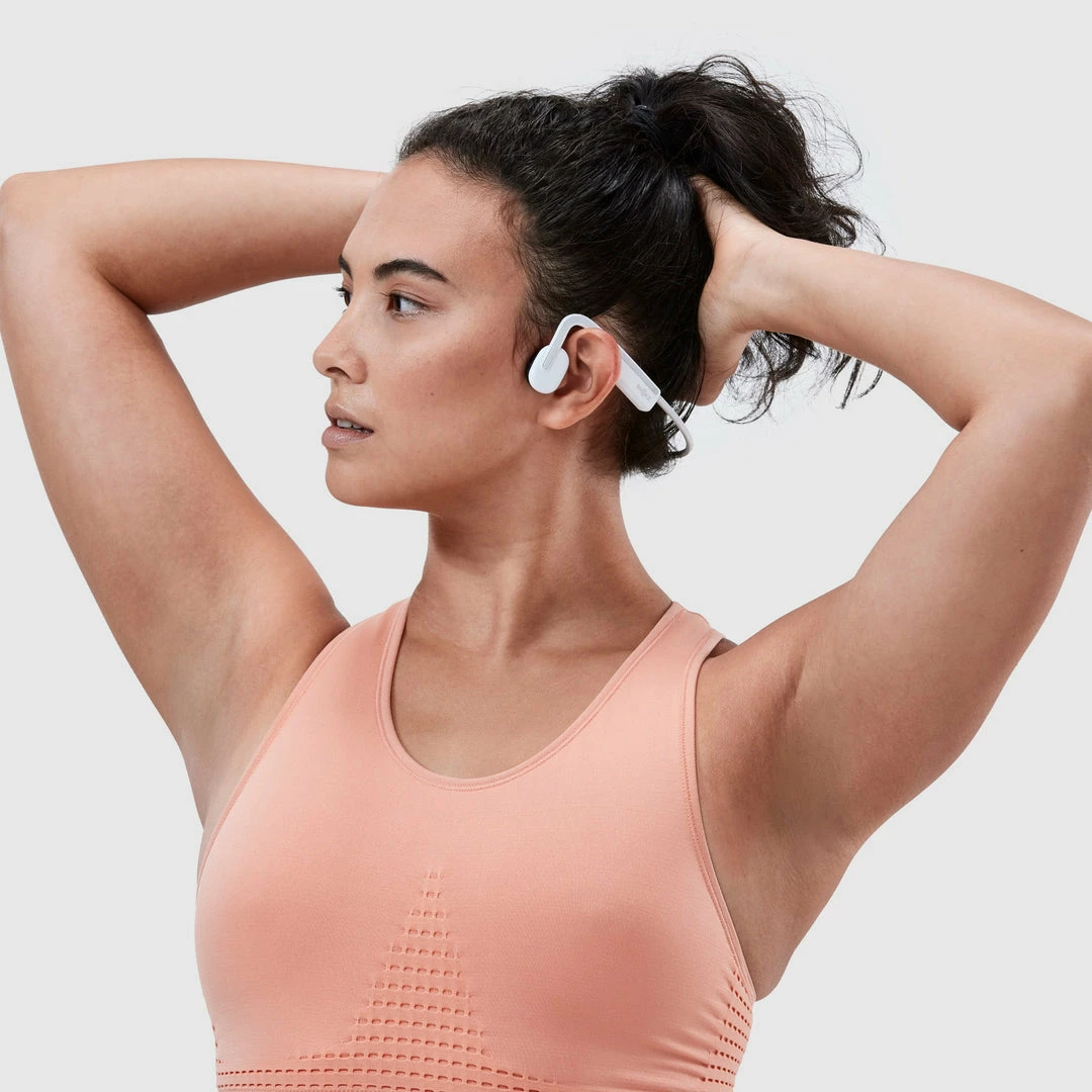 Shokz OpenMove Bone Conduction Bluetooth Headphones White Computers & Electrical 20 Shokz OpenMove Bone Conduction Bluetooth Headphones White Computers & Electrical