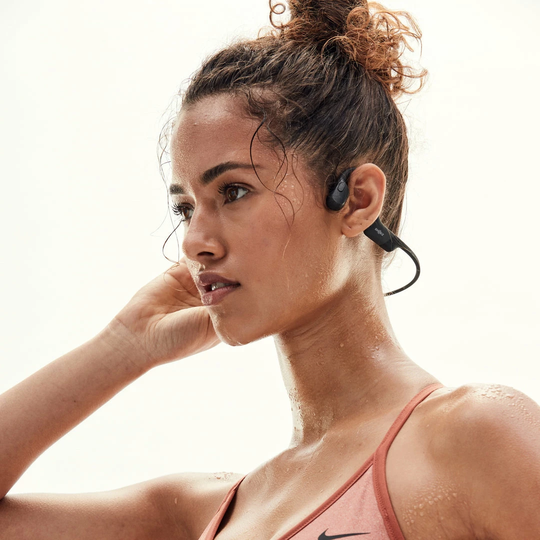 Shokz OpenRun Bone Conduction Bluetooth Headphones Black Computers & Electrical 5 Shokz OpenRun Bone Conduction Bluetooth Headphones Black Computers & Electrical