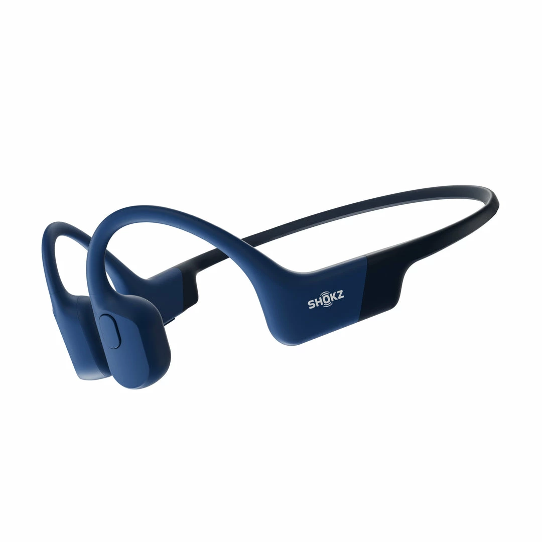 Shokz OpenRun Bone Conduction Bluetooth Headphones Blue 1 Shokz OpenRun Bone Conduction Bluetooth Headphones Blue
