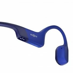 Shokz OpenRun Bone Conduction Bluetooth Headphones Blue 24 Shokz OpenRun Bone Conduction Bluetooth Headphones Blue