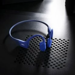 Shokz OpenRun Bone Conduction Bluetooth Headphones Blue 27 Shokz OpenRun Bone Conduction Bluetooth Headphones Blue