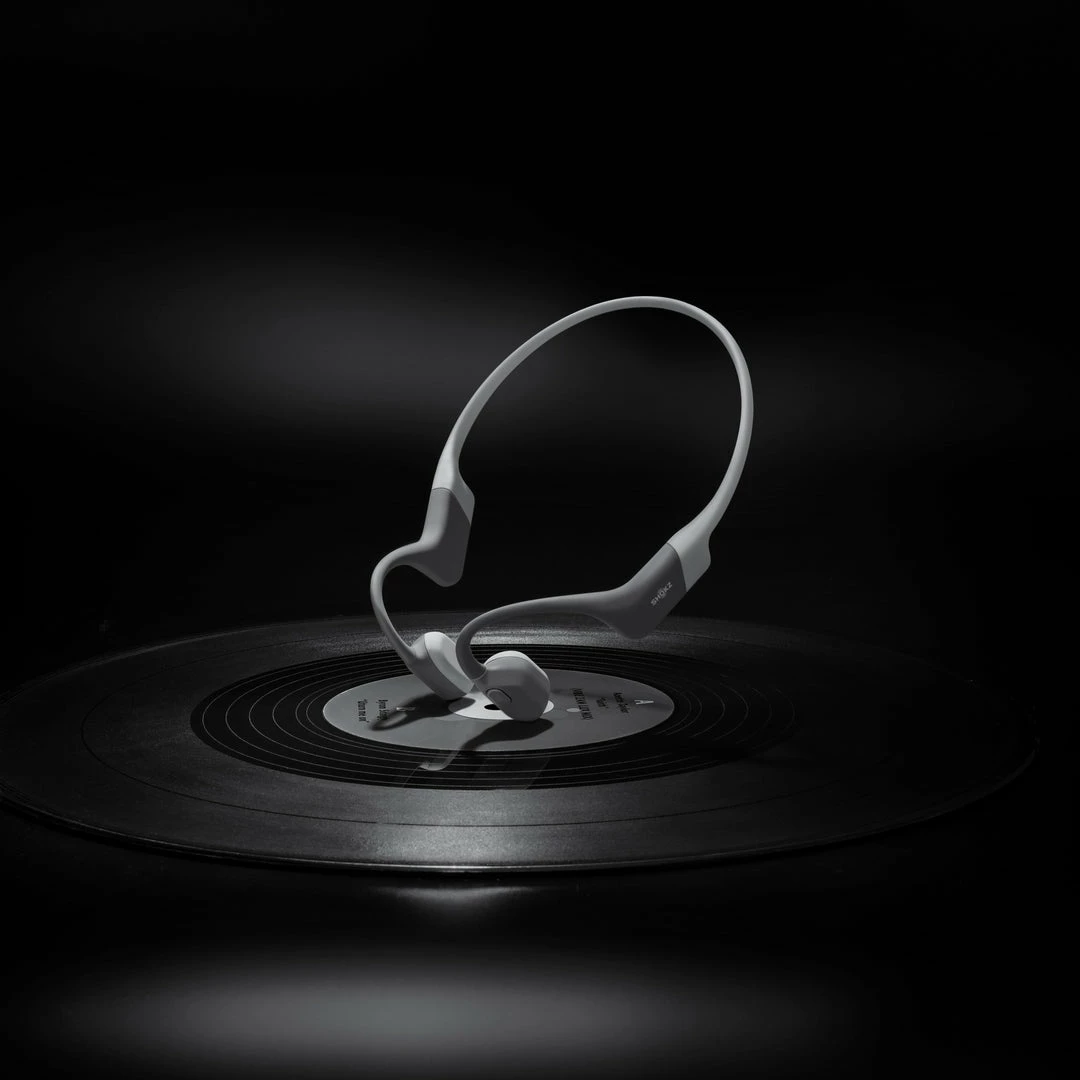 Shokz OpenRun Bone Conduction Bluetooth Headphones Grey 20 Shokz OpenRun Bone Conduction Bluetooth Headphones Grey