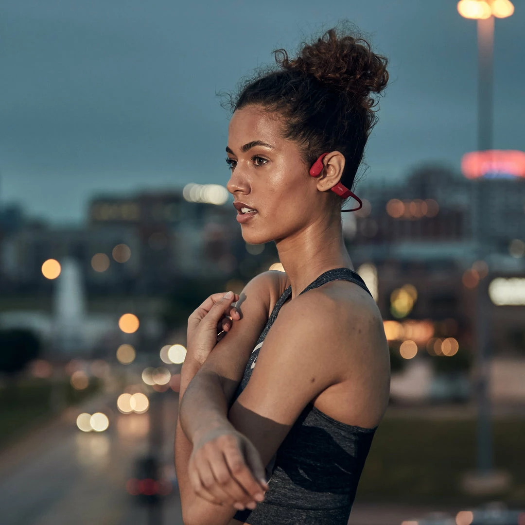 Shokz OpenRun Bone Conduction Bluetooth Headphones Red Computers & Electrical 11 Shokz OpenRun Bone Conduction Bluetooth Headphones Red Computers & Electrical