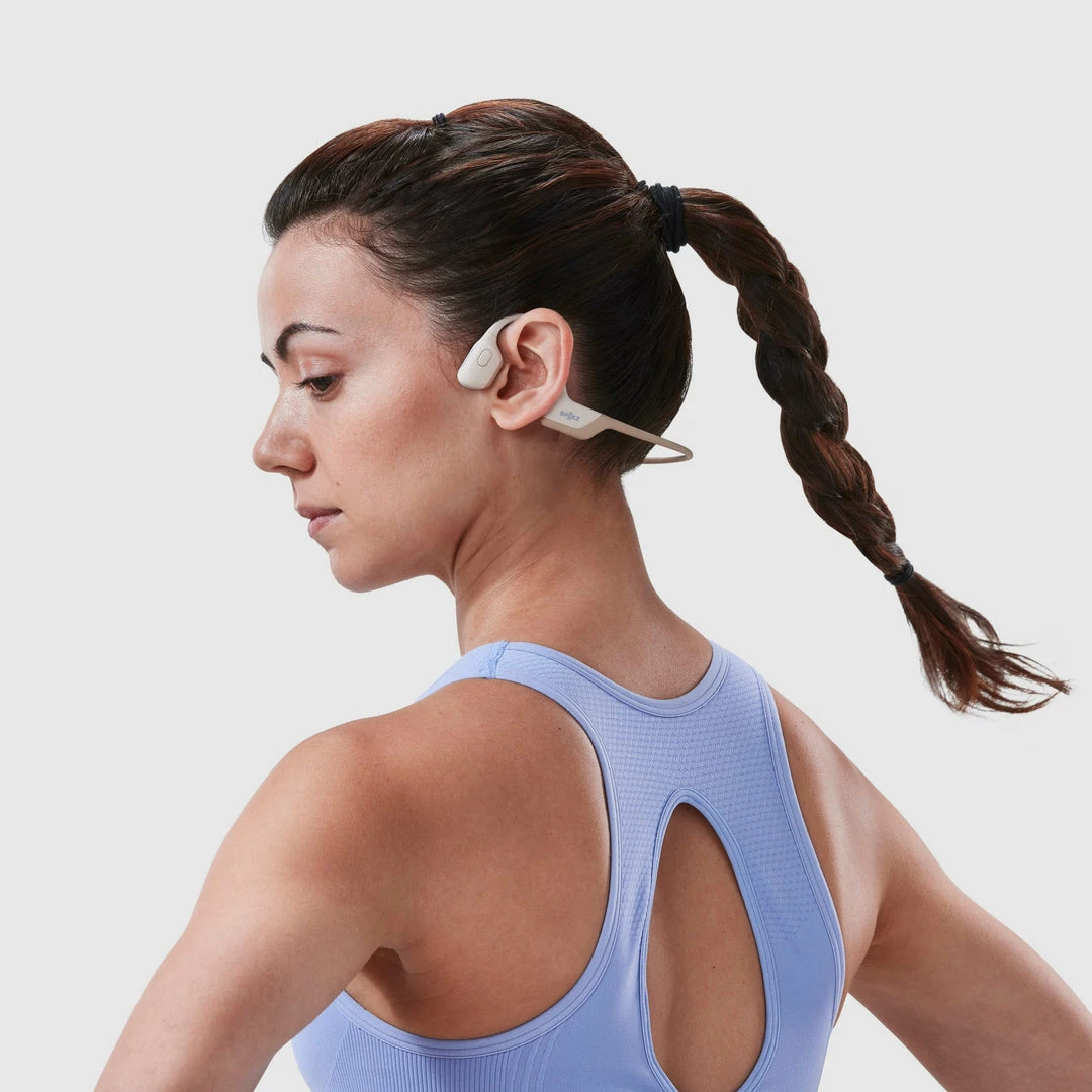 Shokz OpenRun PRO Bone Conduction Bluetooth Headphones Beige Computers & Electrical 9 Shokz OpenRun PRO Bone Conduction Bluetooth Headphones Beige Computers & Electrical