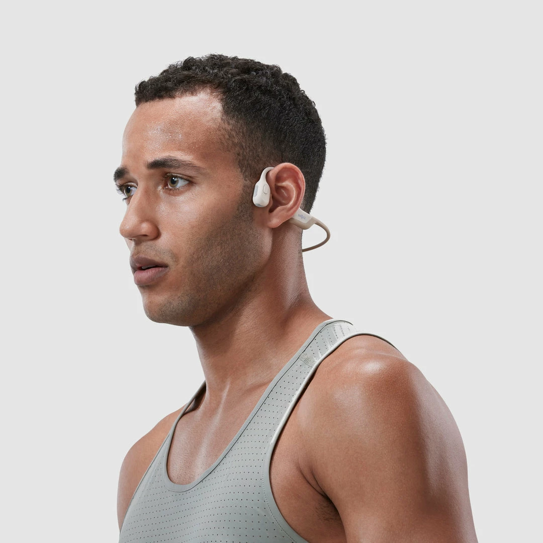 Shokz OpenRun PRO Bone Conduction Bluetooth Headphones Beige Computers & Electrical 5 Shokz OpenRun PRO Bone Conduction Bluetooth Headphones Beige Computers & Electrical
