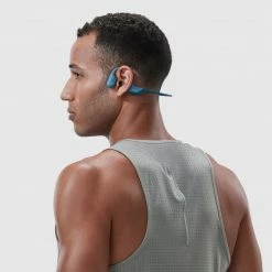 Shokz OpenRun PRO Bone Conduction Bluetooth Headphones Blue 13 Shokz OpenRun PRO Bone Conduction Bluetooth Headphones Blue