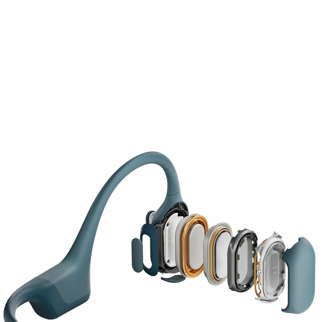 Shokz OpenRun PRO Bone Conduction Bluetooth Headphones Blue 5 Shokz OpenRun PRO Bone Conduction Bluetooth Headphones Blue