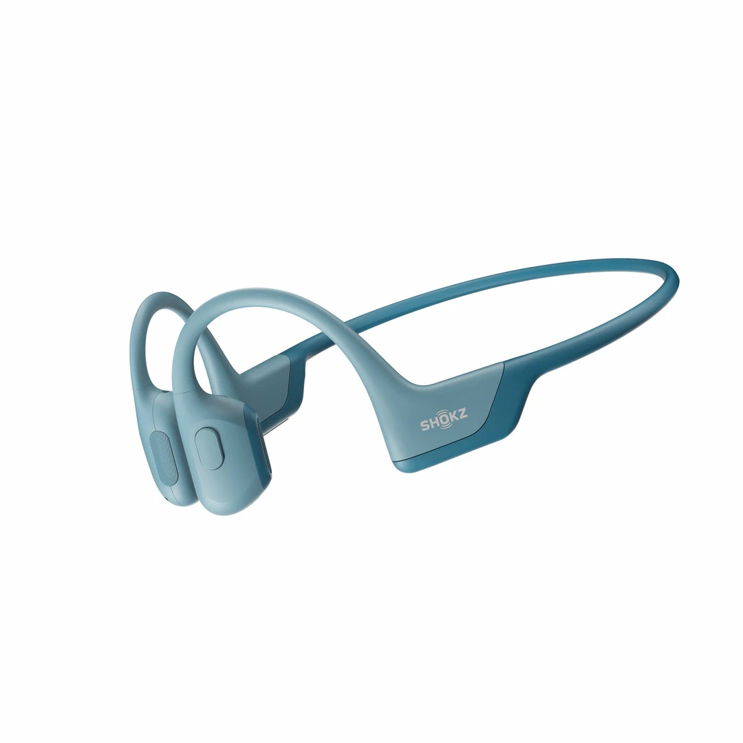 Shokz OpenRun PRO Bone Conduction Bluetooth Headphones Blue 1 Shokz OpenRun PRO Bone Conduction Bluetooth Headphones Blue