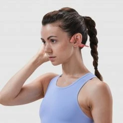 Shokz OpenRun PRO Bone Conduction Bluetooth Headphones Pink Computers & Electrical