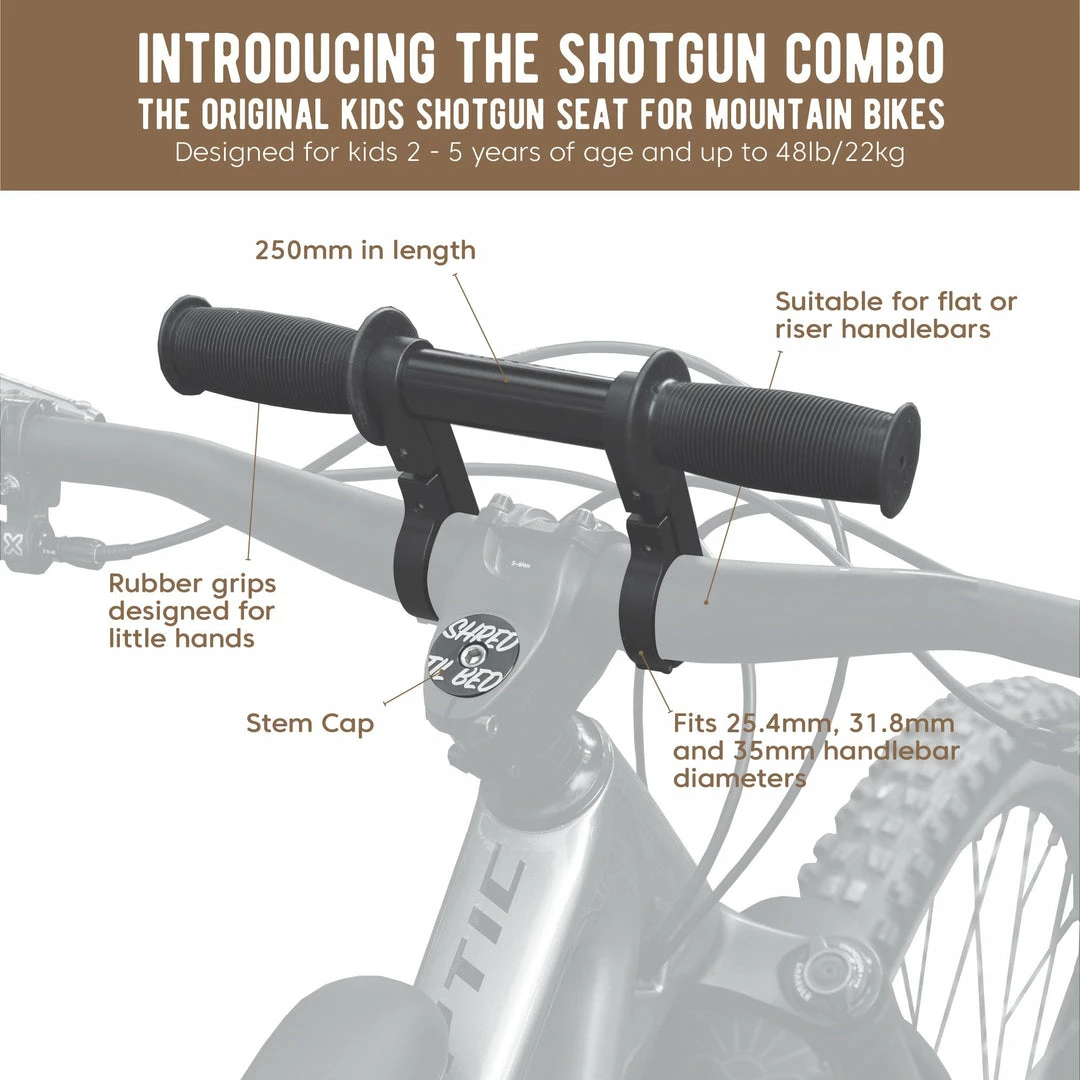 Shotgun Combo Seat & Handlebar 4 Shotgun Combo Seat & Handlebar