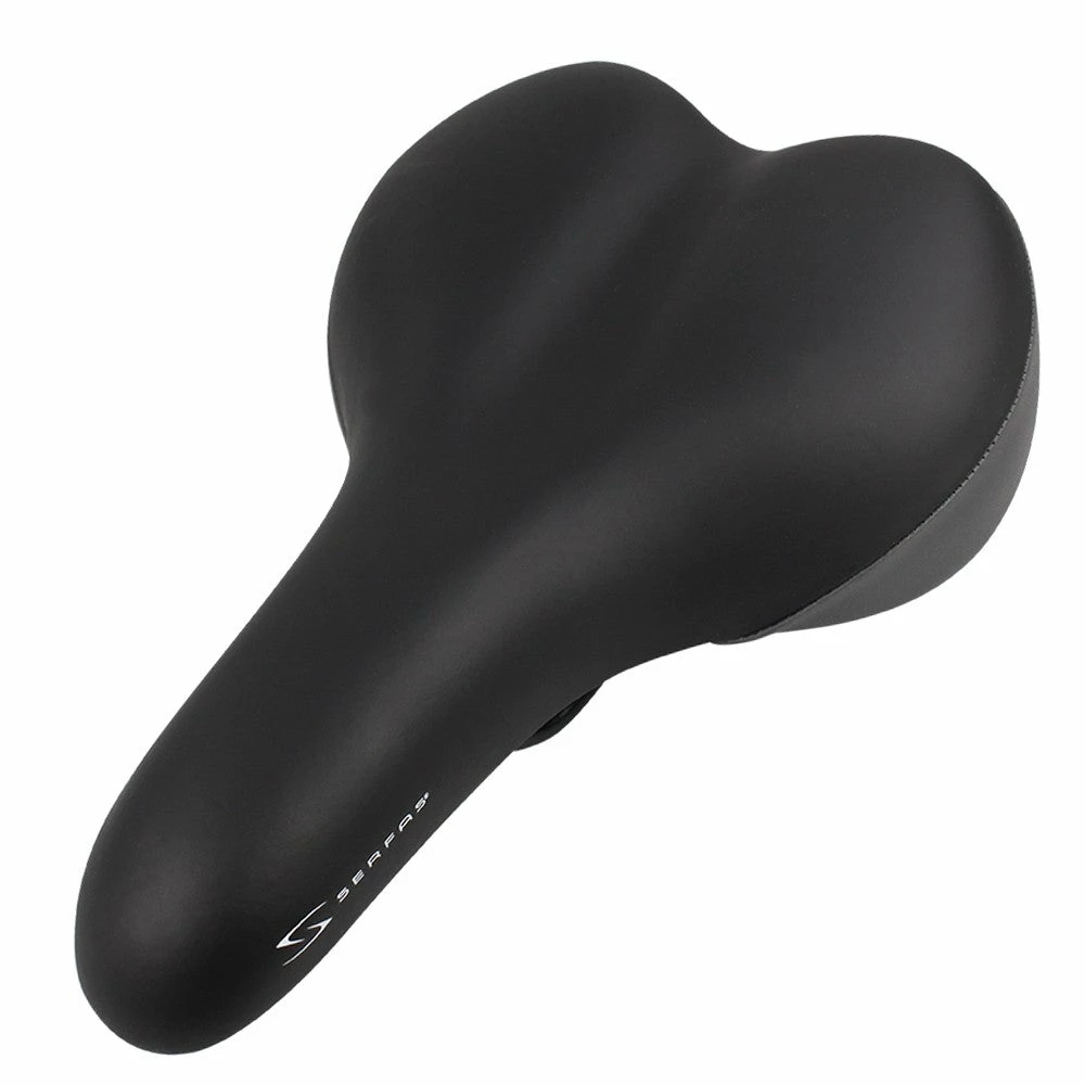 Serfas Unisex Saddle Tailbones Comfort With Vinyl Cover 1 Serfas Unisex Saddle Tailbones Comfort With Vinyl Cover