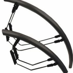 Accessories Tortec Mudguardset 700 Road Strap Black