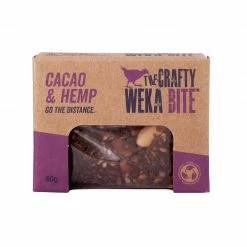The Crafty Weka Bar 40g Cacao & Hemp