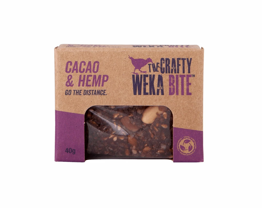 The Crafty Weka Bar 40g Cacao & Hemp 1 The Crafty Weka Bar 40g Cacao & Hemp