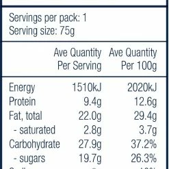 The Crafty Weka Bar 40g Date & Orange Accessories