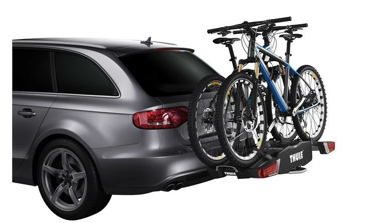 Towball Mounted Bike Racks Thule EasyFold 932 5 Towball Mounted Bike Racks Thule EasyFold 932